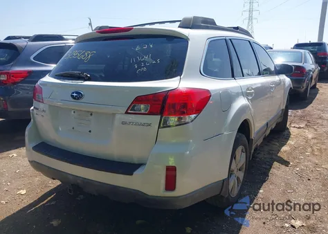 2010 Subaru Outback 2.5I Premium из США, поврежденный, VIN 4S4BRCGC4A3317310